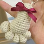 Mini Amigurumi Footprint Keychain Free Crochet Pattern