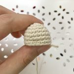 Mini Amigurumi Footprint Keychain Free Crochet Pattern 4