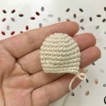Mini Amigurumi Footprint Keychain Free Crochet Pattern 5