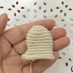 Mini Amigurumi Footprint Keychain Free Crochet Pattern 6