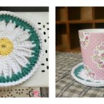 Daisy Coasters Free Crochet Pattern