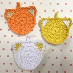 Cute Colorful Cat Garland Crochet Free Pattern