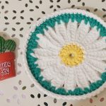 Daisy Coasters Free Crochet Pattern
