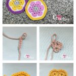 African Flower Free Crochet Pattern