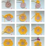 African Flower Free Crochet Pattern