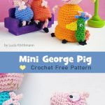 Mini George Pig Crochet Free Pattern