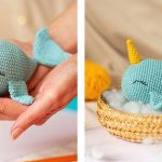 Narwhal Toy Free Amigurumi Pattern