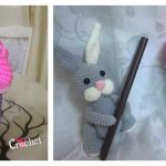 Slushee Cup Drawstring Bag Free Crochet Pattern