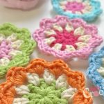 Flower Motif Free Crochet Pattern