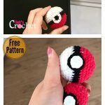 Pokemon Pokeball Free Crochet Pattern