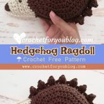 Hedgehog Ragdoll Amigurumi Crochet Free Pattern