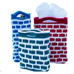 Chimney Gift Bag Free Crochet Pattern