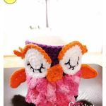 Cute Owl Mug Cozy Free Crochet Pattern