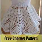 Beautiful Lotus Baby Dress Free Crochet Pattern