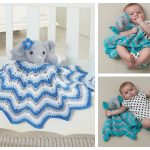 Cutie Elephant Blankie Free Crochet Pattern
