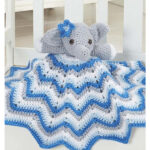 Stella Lovey Blanket Free Crochet Pattern