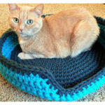 Sturdy & Comfy Cat Bed Free Crochet Pattern