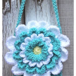 Little Girl’s Wildflower Purse Crochet Free Pattern