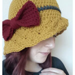 Simple Shells Cloche Hat Free Crochet Pattern
