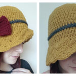 Simple Shells Cloche Hat Free Crochet Pattern