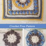 Tuscan Flower Square Crochet Pattern
