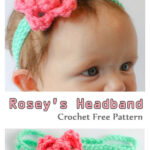 Rosey’s Headband Crochet Free Pattern
