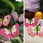Easy Butterfly Free Crochet Pattern and Video Tutorial