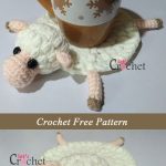 Crochet Amelia The Sheep Coaster Free Pattern