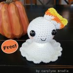 Pretty Little Ghost Halloween Free Crochet Pattern