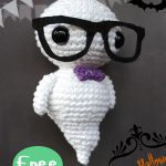 Pretty Little Ghost Halloween Free Crochet Pattern