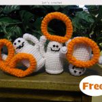 Pretty Little Ghost Halloween Free Crochet Pattern