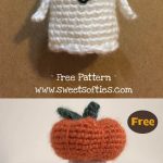 Pretty Little Ghost Halloween Free Crochet Pattern