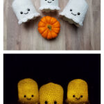 Glowing Ghost Free Crochet Pattern