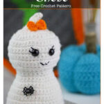 Pretty Little Ghost Halloween Free Crochet Pattern