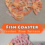 Crochet Fish Coaster Free Diagram