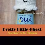 Pretty Little Ghost Halloween Free Crochet Pattern