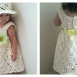 Vintage Toddler Dress Crochet Free Pattern