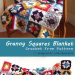 Libby’s Granny Squares Blanket Free Crochet Pattern