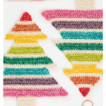 Rainbow Christmas Tree Free Crochet Pattern