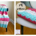 Boardwalk Breeze Blanket Free Crochet Pattern
