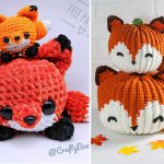 Cube Foxy Fox Amigurumi Crochet Free Pattern