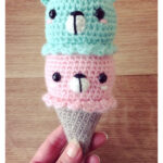Bears Ice Cream Crochet Free Pattern