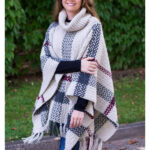 Glencoe Tartan Poncho Free Crochet Pattern