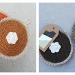 Pumpkin Pie Pot Holder Crochet Pattern