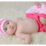 Sweetheart Baby Hat and Leg Warmers Crochet Free Pattern