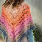Rosy Dawn Shawl Free Crochet Pattern