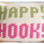 Happy Hooky Cushion Crochet Free Pattern