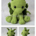 Philip the Dragon Crochet Free Pattern