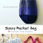 Sunny Day Market Bag Crochet Free Pattern