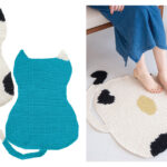 Cat Mat Free Crochet Pattern